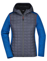 Damen Herbst/Winter Strick-Hybridjacke-Gentiuss