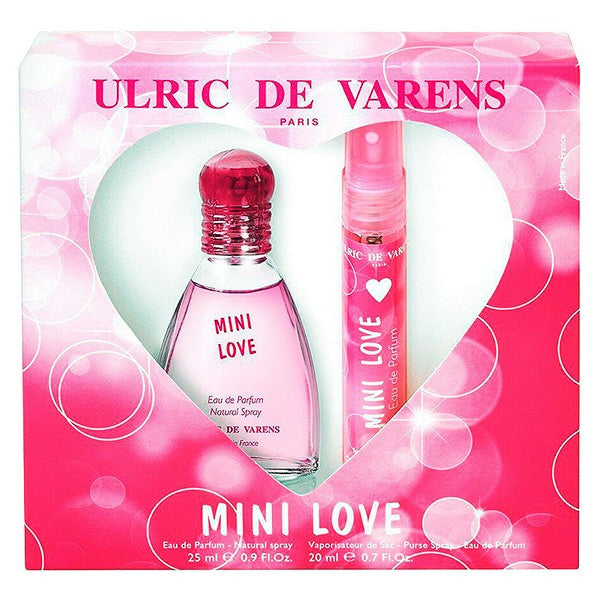 Women's Perfume Set Mini Love Ulric De Varens (2 pcs) - Gentiuss