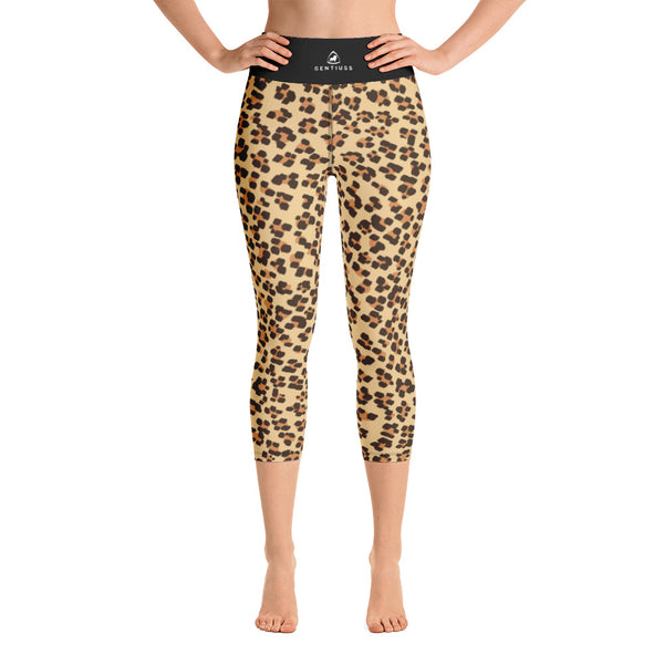 Leopard design women's leggings