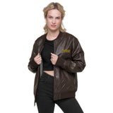 Leder- Damen Bomberjacke - Marke Gentiuss