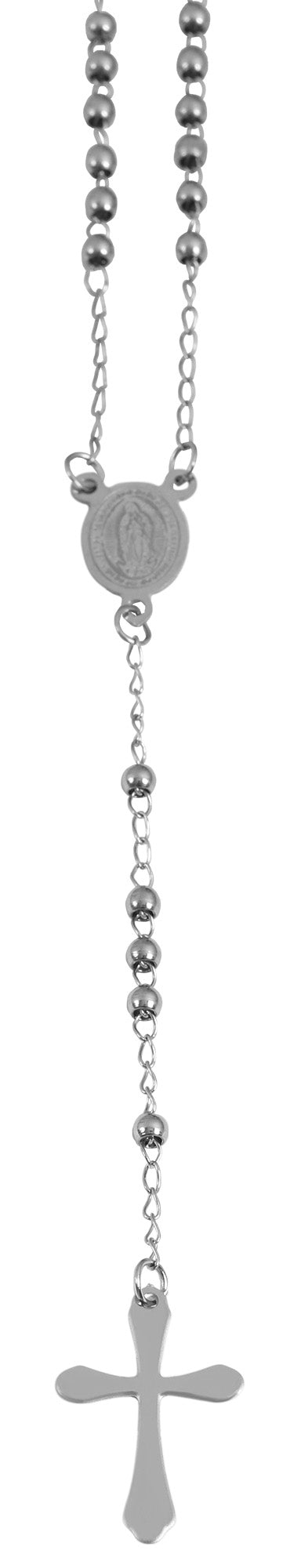 Halskette aus rostfreiem Edelstahl mit Kreuzanhänger - Gentiuss