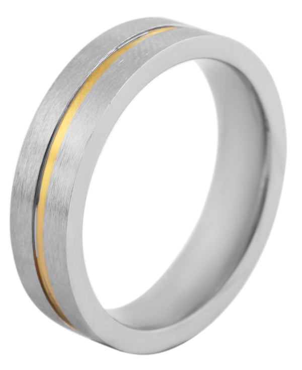 Unisex-Ring aus Edelstahl - Gentiuss