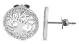 925 Silber Schmuckset mit Ohrring und Anhänger - Gentiuss