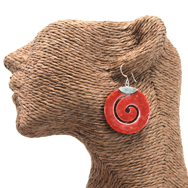 Ohrringe aus 925 Silber-Schneckenförmig - Gentiuss