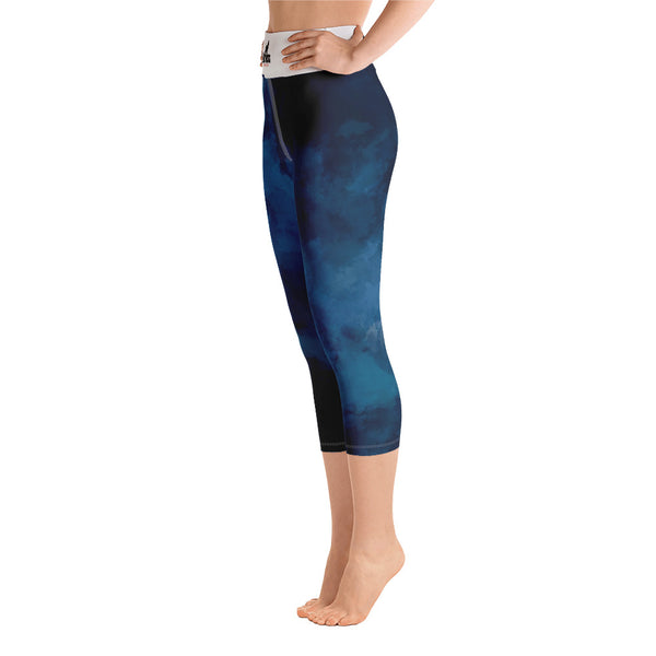 Blue Dark Yoga-Leggings - Gentiuss