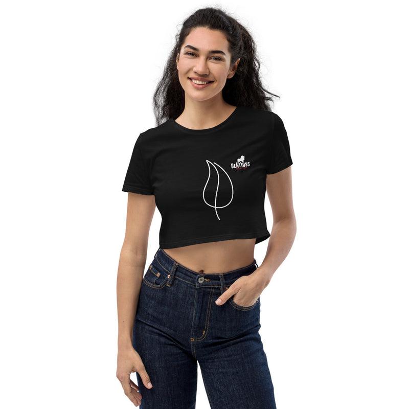 Organisches Damen Crop-Top - Gentiuss