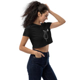 Organisches Damen Crop-Top - Gentiuss