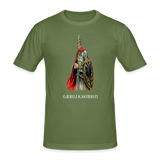 Männer Gjergj Kastrioti T-Shirt-Gentiuss- Militärgrün