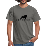 Männer T-Shirt - Graphit-aus 100% Baumwolle-Gentiuss