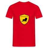 Männer T-Shirt - Rot-Klassisch geschnittenes T-Shirt für Männer-Gentiuss