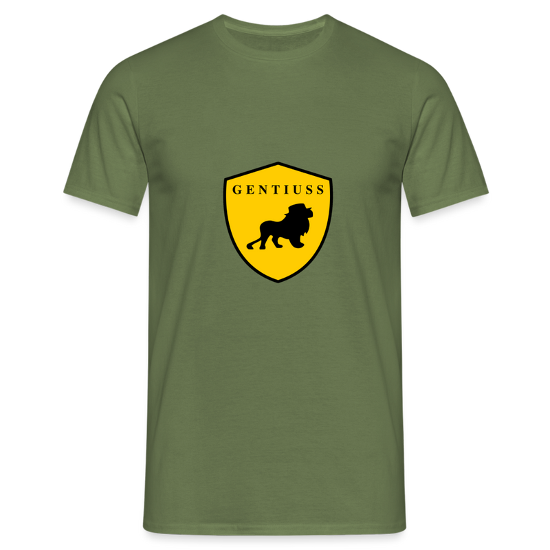 Männer T-Shirt - Militärgrün-Klassisch geschnittenes T-Shirt für Männer-Gentiuss