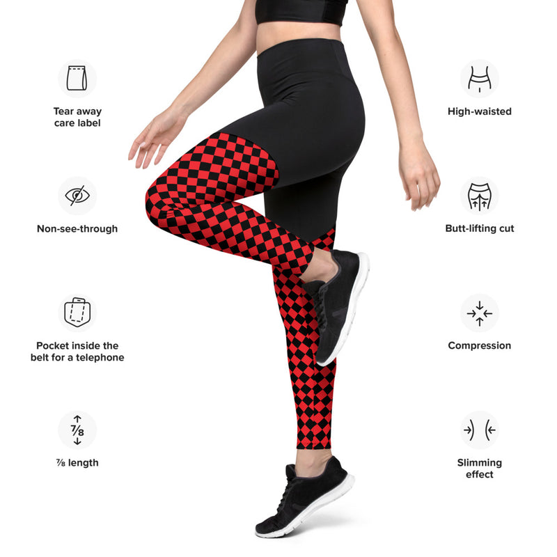 Damen Sport-Leggings-ideal für alle mit einem aktiven Lebensstil
