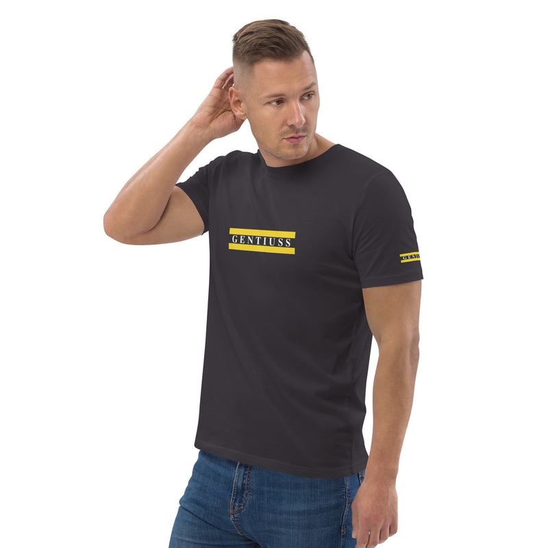 Herren-Bio-Baumwoll-T-Shirt-Marke Gentiuss