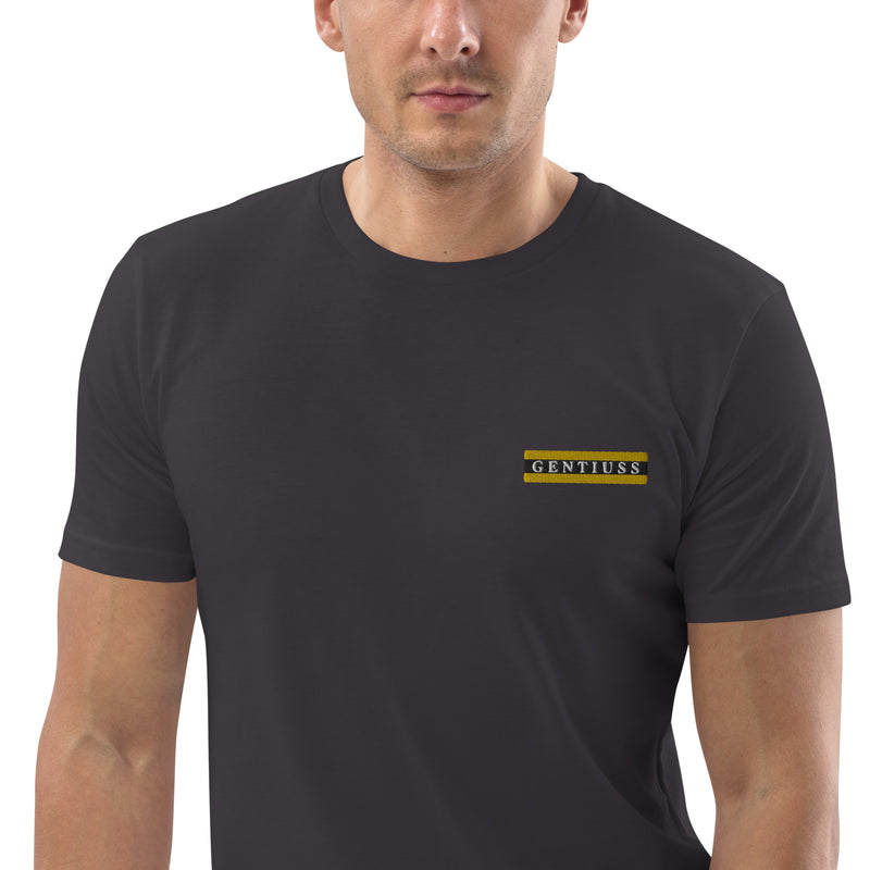 Herren-Bio-Baumwoll-T-Shirt-Gentiuss