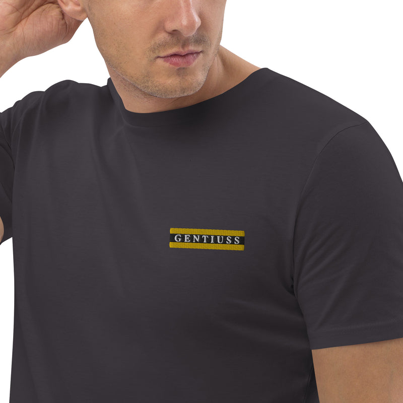 Herren-Bio-Baumwoll-T-Shirt-Gentiuss