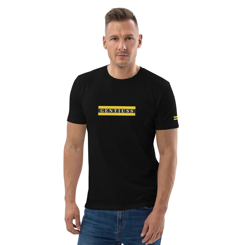 Herren-Bio-Baumwoll-T-Shirt-Marke Gentiuss