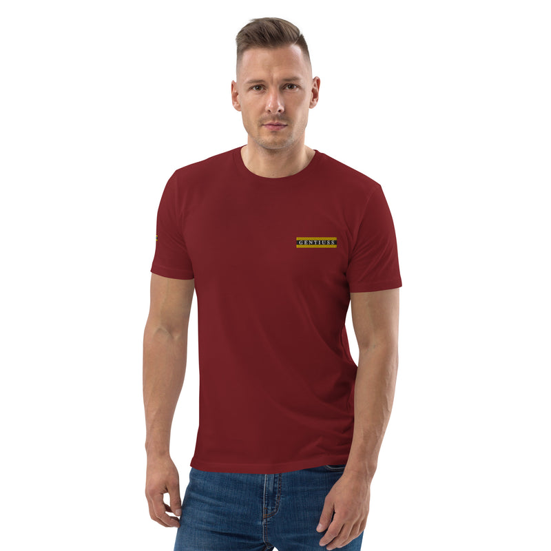 Herren-Bio-Baumwoll-T-Shirt-Gentiuss