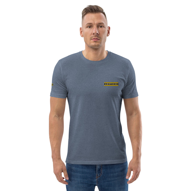 Herren-Bio-Baumwoll-T-Shirt-Gentiuss