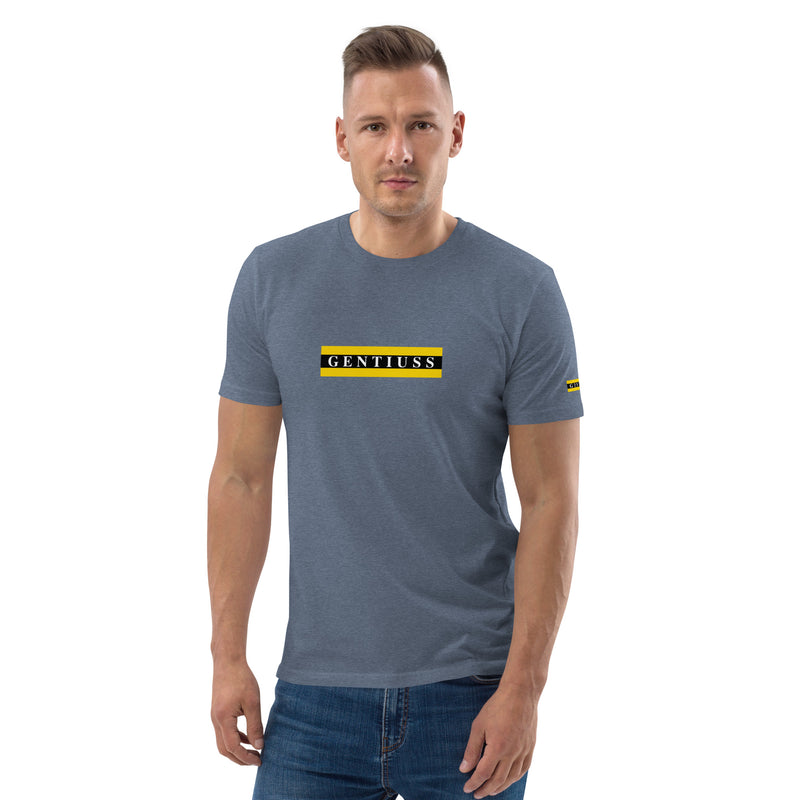 Herren-Bio-Baumwoll-T-Shirt-Marke Gentiuss