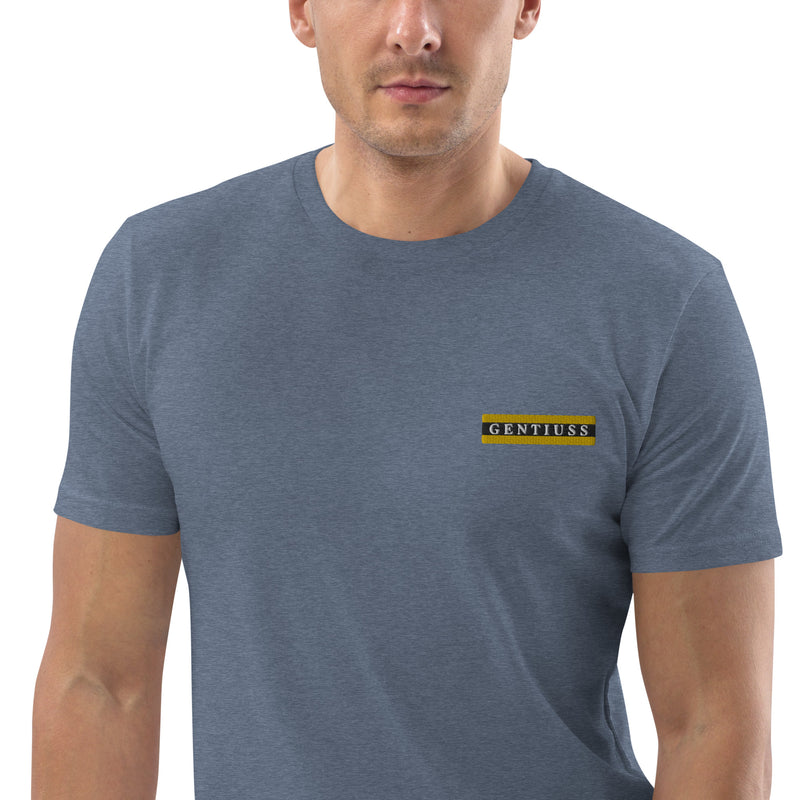 Herren-Bio-Baumwoll-T-Shirt-Gentiuss