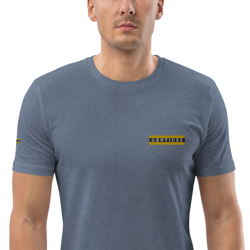 Herren-Bio-Baumwoll-T-Shirt-Gentiuss