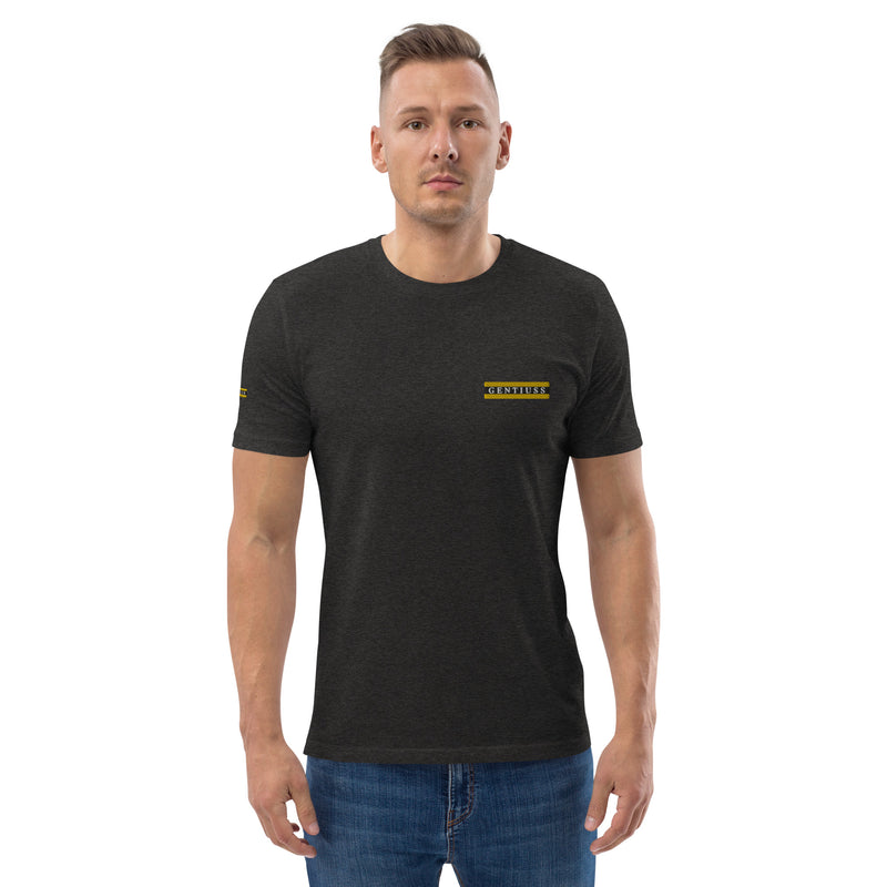 Herren-Bio-Baumwoll-T-Shirt-Gentiuss