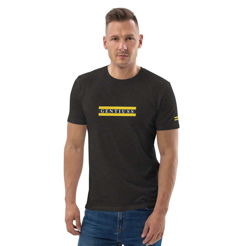 Herren-Bio-Baumwoll-T-Shirt-Marke Gentiuss