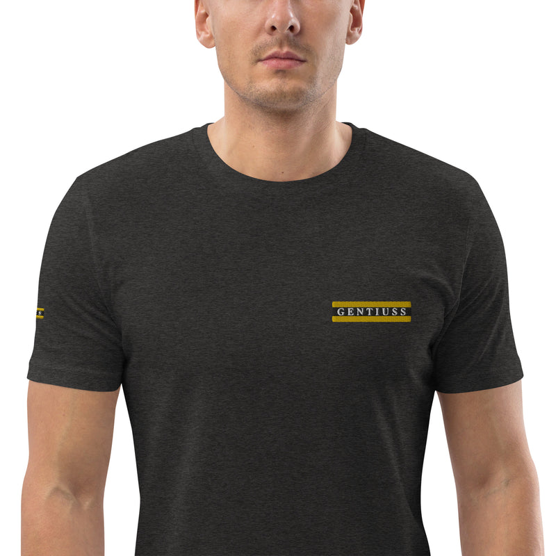 Herren-Bio-Baumwoll-T-Shirt-Gentiuss