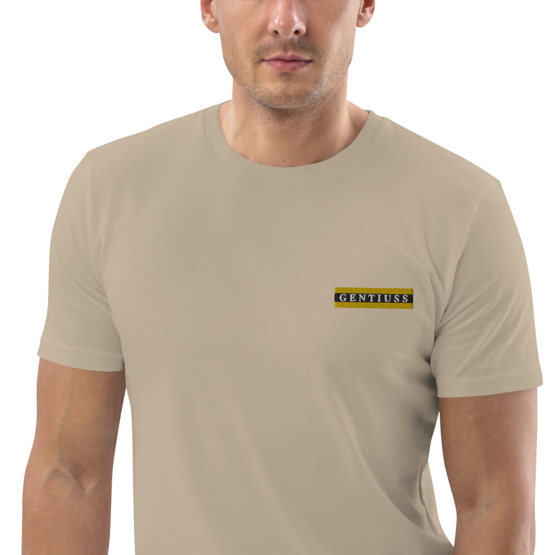 Herren-Bio-Baumwoll-T-Shirt-Gentiuss