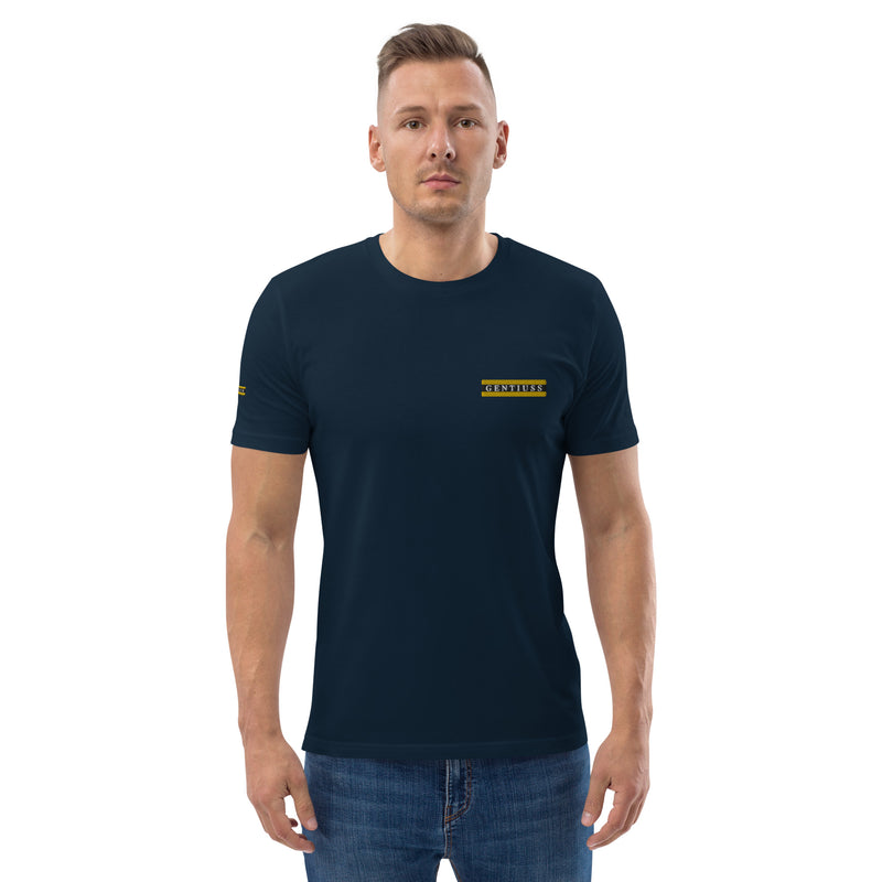 Herren-Bio-Baumwoll-T-Shirt-Gentiuss