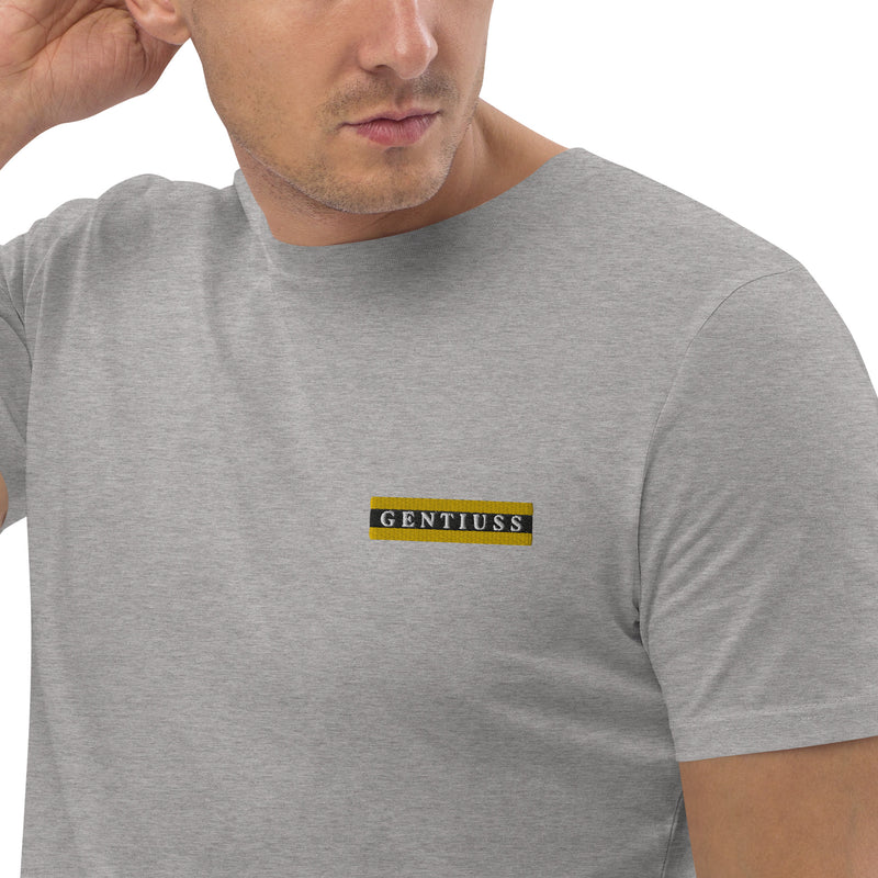 Herren-Bio-Baumwoll-T-Shirt-Gentiuss