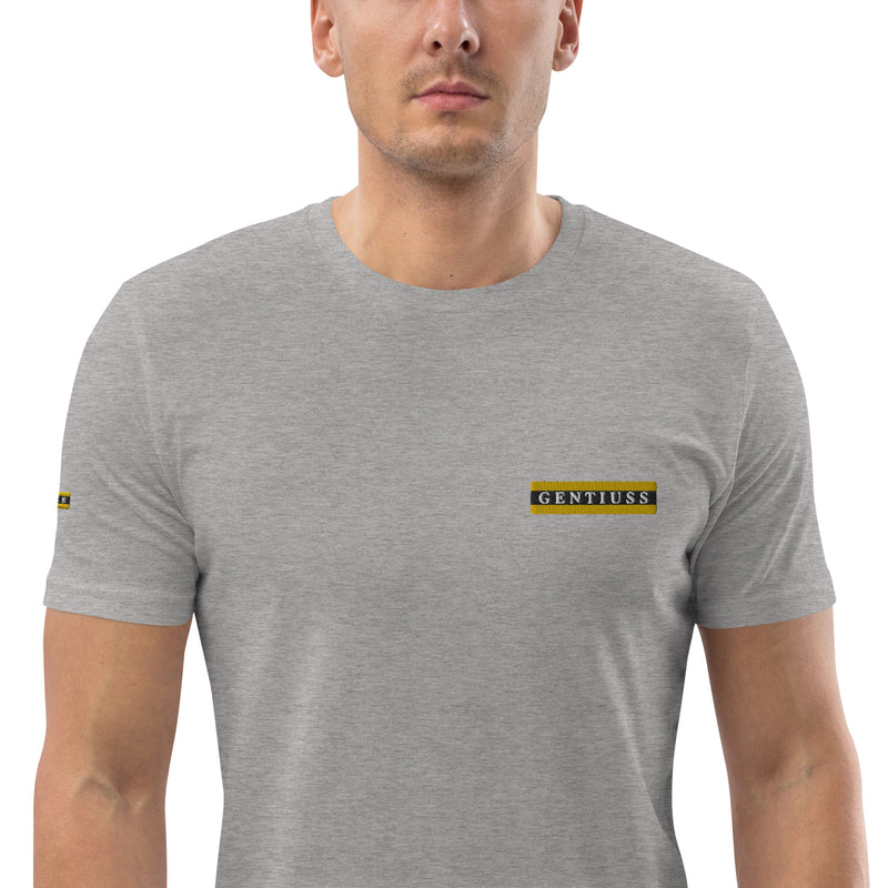 Herren-Bio-Baumwoll-T-Shirt-Gentiuss