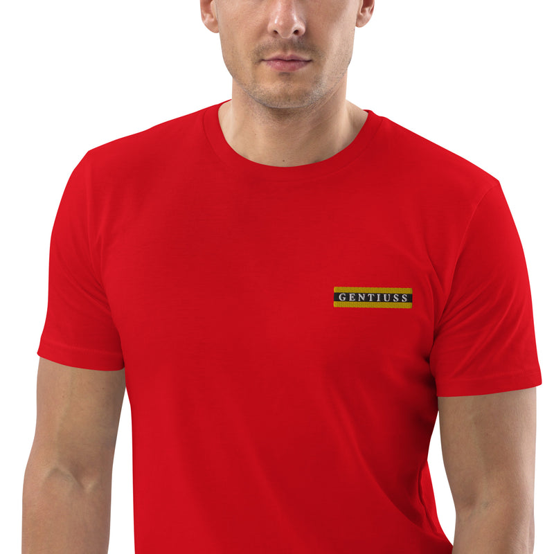 Herren-Bio-Baumwoll-T-Shirt-Gentiuss