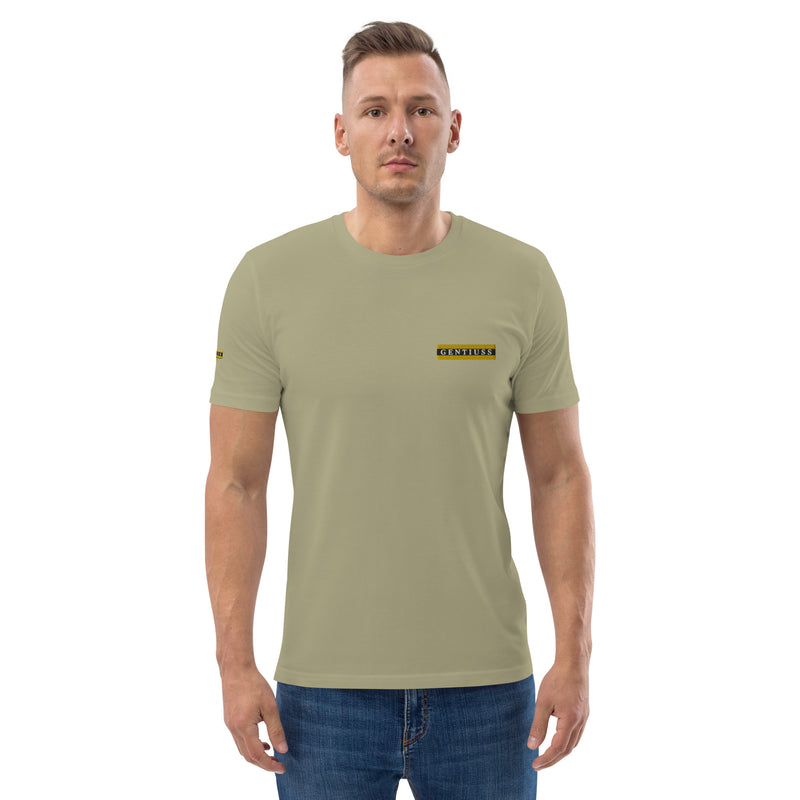 Herren-Bio-Baumwoll-T-Shirt-Gentiuss