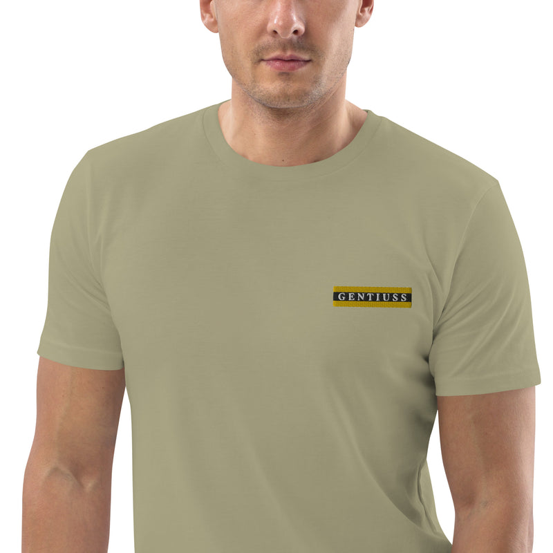 Herren-Bio-Baumwoll-T-Shirt-Gentiuss