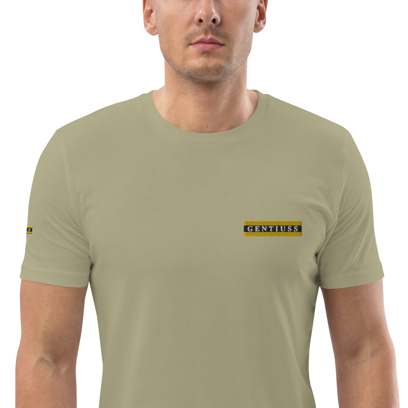 Herren-Bio-Baumwoll-T-Shirt-Gentiuss