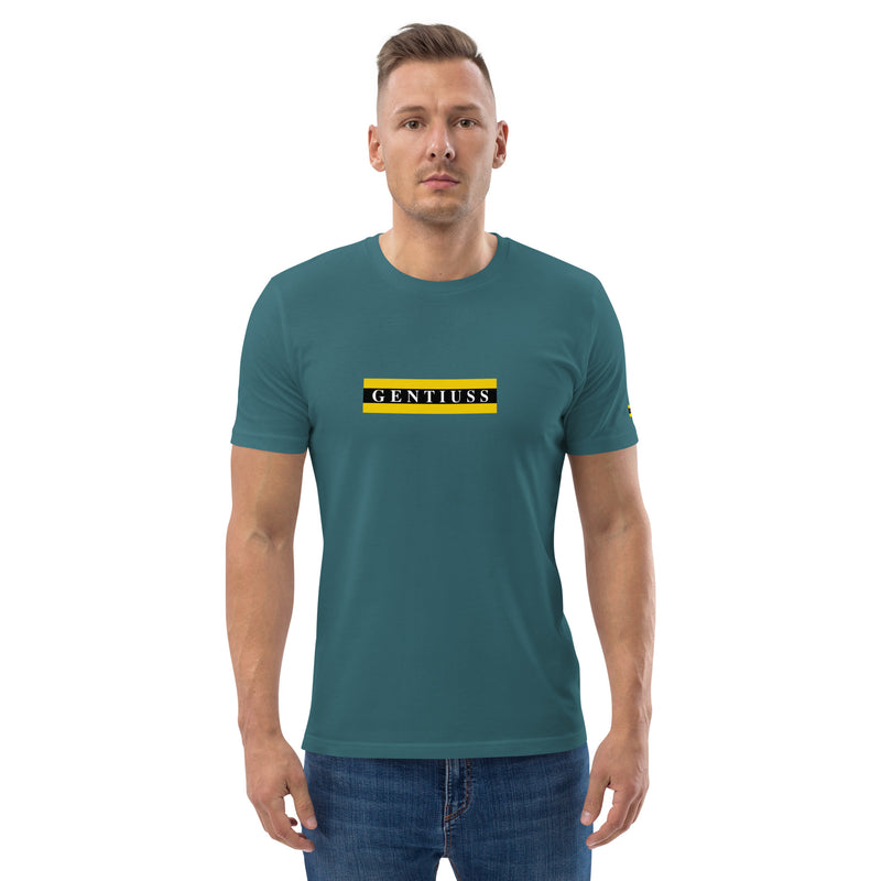 Herren-Bio-Baumwoll-T-Shirt-Marke Gentiuss