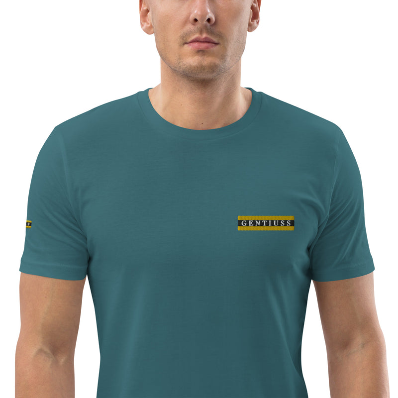 Herren-Bio-Baumwoll-T-Shirt-Gentiuss