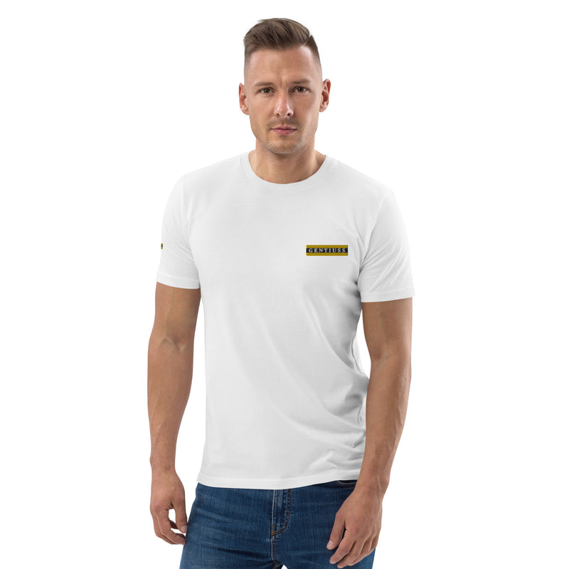 Herren-Bio-Baumwoll-T-Shirt-Gentiuss