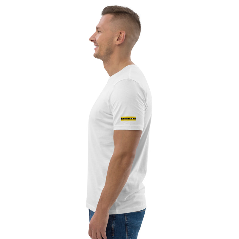 Herren-Bio-Baumwoll-T-Shirt-Marke Gentiuss