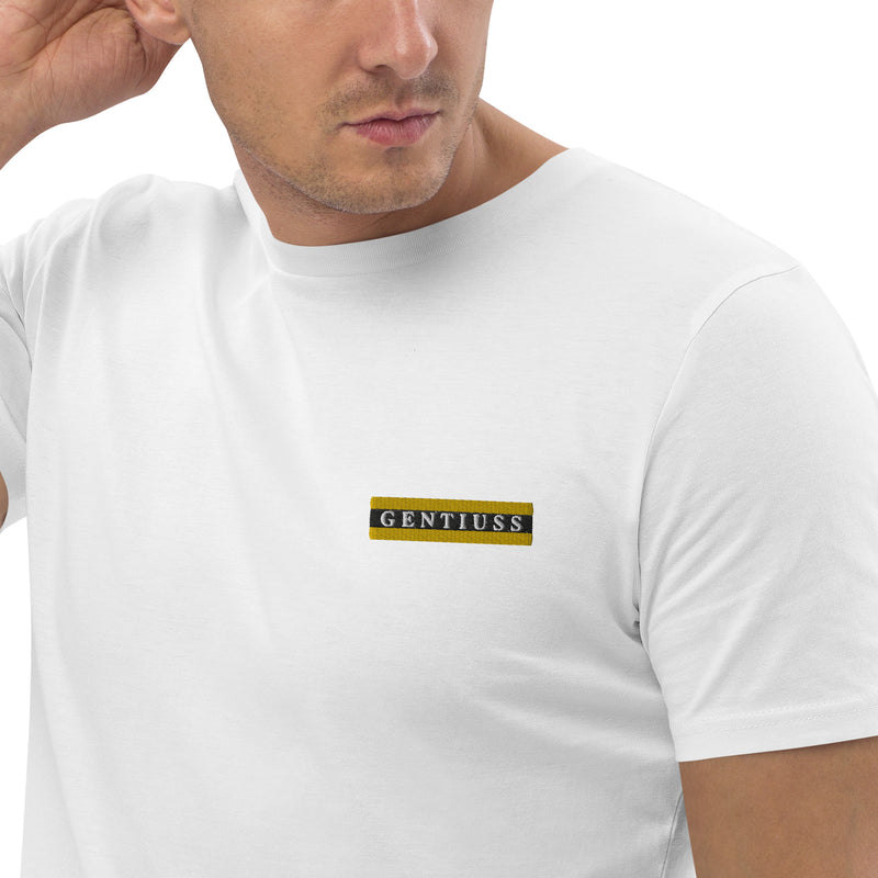 Herren-Bio-Baumwoll-T-Shirt-Gentiuss