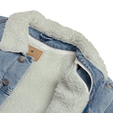 Herren Sherpa Jeansjacke von GENTIUSS