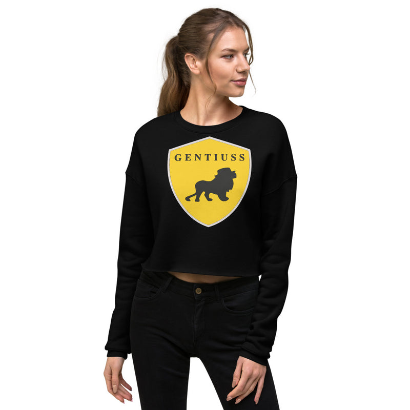 Crop-Sweatshirt das weiche Material-Gentiuss