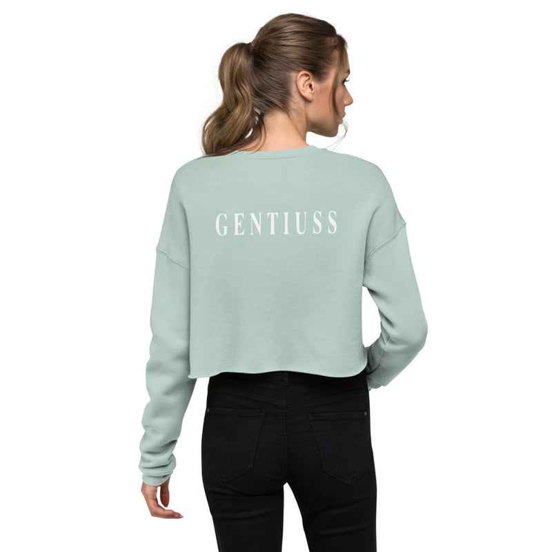 Crop-Sweatshirt das weiche Material-Gentiuss