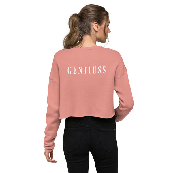 Crop-Sweatshirt das weiche Material-Gentiuss
